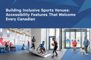 accessibility features in sports venue design and booking