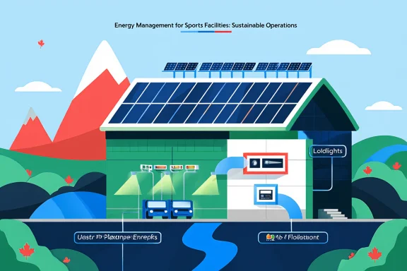 energy management for sports facilities